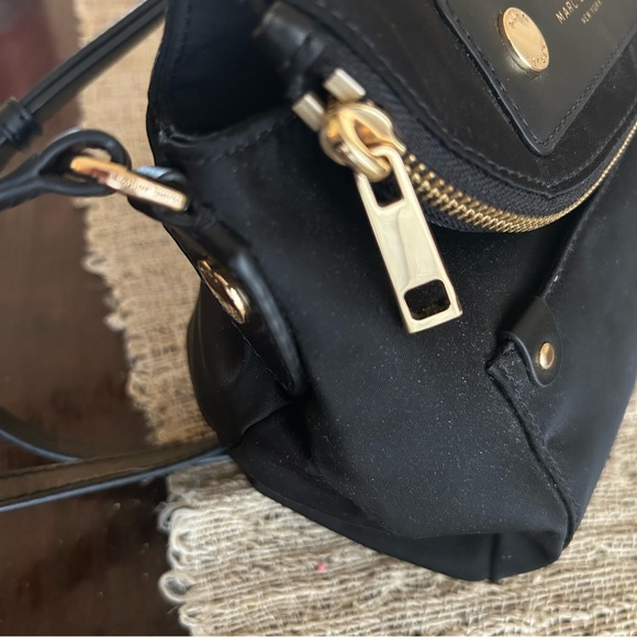 Marc Jacobs Preppy Nylon Mini Natasha Crossbody Bag Black EUC!! - Picture 6 of 12